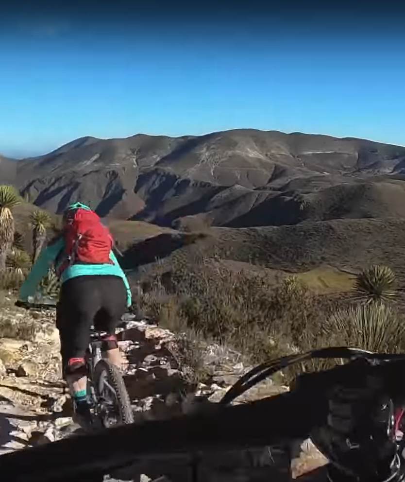 mountain bike al keresztul mexikon